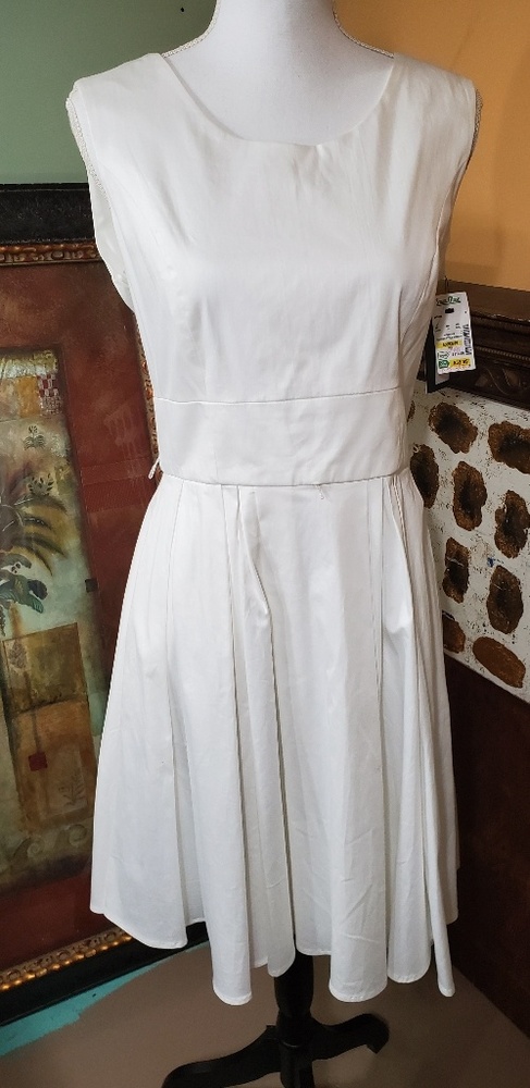 Ellen Tracy white dress